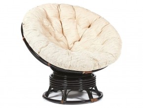 Кресло-качалка Papasan w 23/01 B с подушкой Antique brown, ткань Старт в Красноуфимске - krasnoufimsk.magazin-mebel74.ru | фото