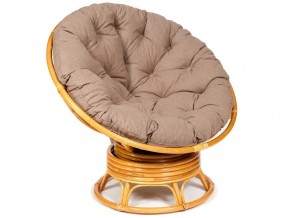 Кресло-качалка Papasan w 23/01 B с подушкой Honey, экошерсть Коричневый в Красноуфимске - krasnoufimsk.magazin-mebel74.ru | фото