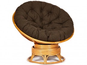 Кресло-качалка Papasan w 23/01 B с подушкой Honey, ткань Коричневый в Красноуфимске - krasnoufimsk.magazin-mebel74.ru | фото