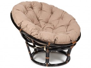 Кресло Papasan 23/01 W с подушкой Antique brown, экошерсть Коричневый в Красноуфимске - krasnoufimsk.magazin-mebel74.ru | фото