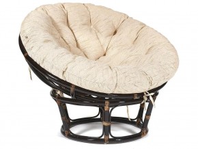 Кресло Papasan 23/01 W с подушкой Antique brown, ткань Старт в Красноуфимске - krasnoufimsk.magazin-mebel74.ru | фото