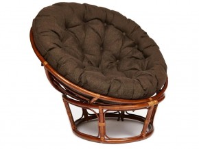 Кресло Papasan 23/01 W с подушкой Pecan, ткань Коричневый в Красноуфимске - krasnoufimsk.magazin-mebel74.ru | фото