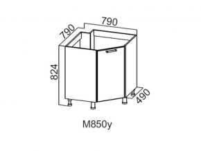 М850у Стол-рабочий 850 (угловой под мойку) в Красноуфимске - krasnoufimsk.magazin-mebel74.ru | фото