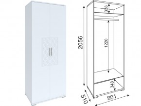 Модуль №01 Шкаф двухдверный в Красноуфимске - krasnoufimsk.magazin-mebel74.ru | фото