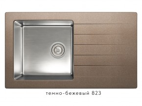 Мойка комбинированная Tolero twist TTS-860 Темно-бежевый 82 в Красноуфимске - krasnoufimsk.magazin-mebel74.ru | фото