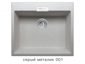 Мойка кварцевая Tolero Loft TL-580 Серый металлик 001 в Красноуфимске - krasnoufimsk.magazin-mebel74.ru | фото