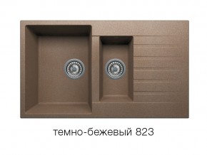 Мойка кварцевая Tolero R-118 Темно-бежевый 823 в Красноуфимске - krasnoufimsk.magazin-mebel74.ru | фото