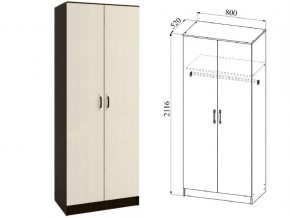 Шкаф 2 двери Ронда ШКР800.1 венге/дуб белфорт в Красноуфимске - krasnoufimsk.magazin-mebel74.ru | фото