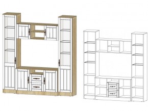 Центральная секция в Красноуфимске - krasnoufimsk.magazin-mebel74.ru | фото